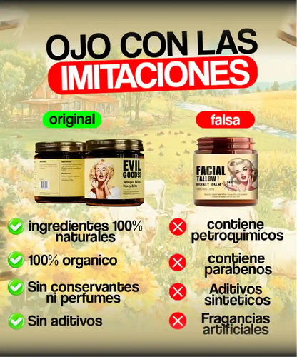 EVIL GOODS- SEBO DE RES - Crema viral TIK TOK