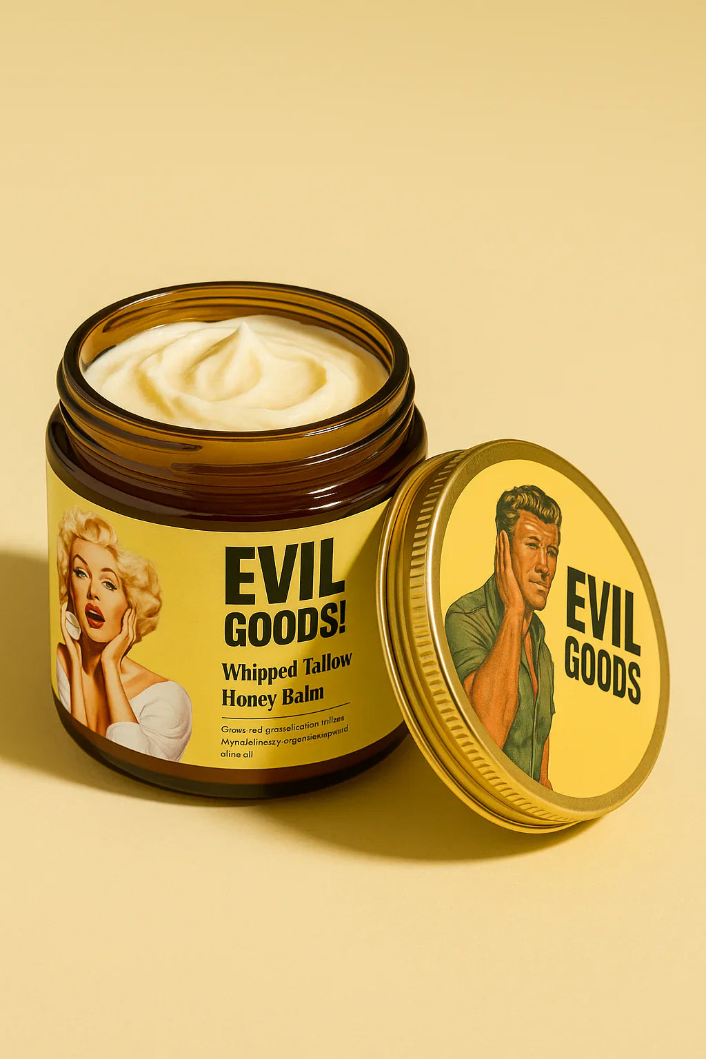 EVIL GOODS- SEBO DE RES - Crema viral TIK TOK